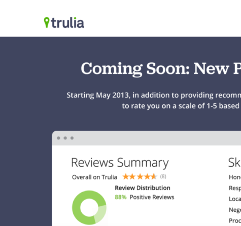 Trulia Lead Generation landing pages